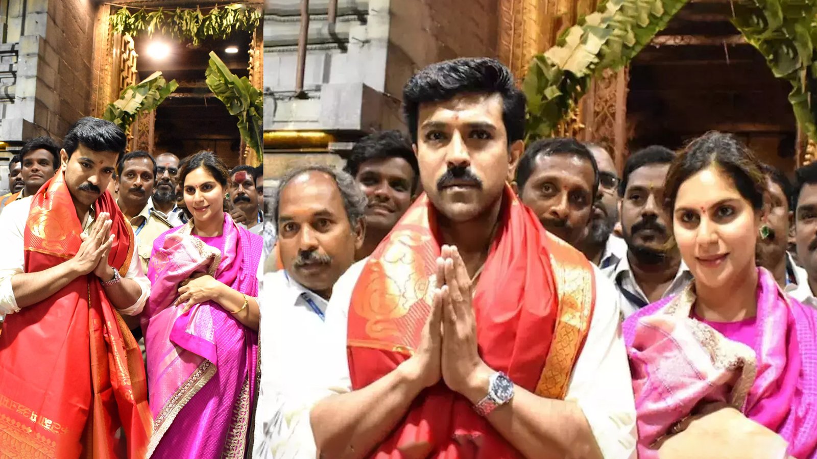 Ram Charan's Tirupati Temple Visit