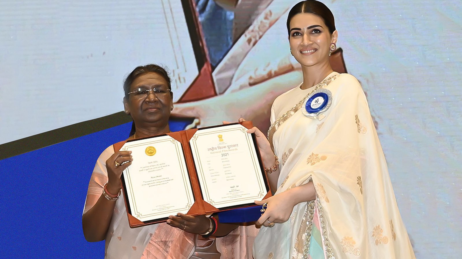 kriti sanon receiving national award